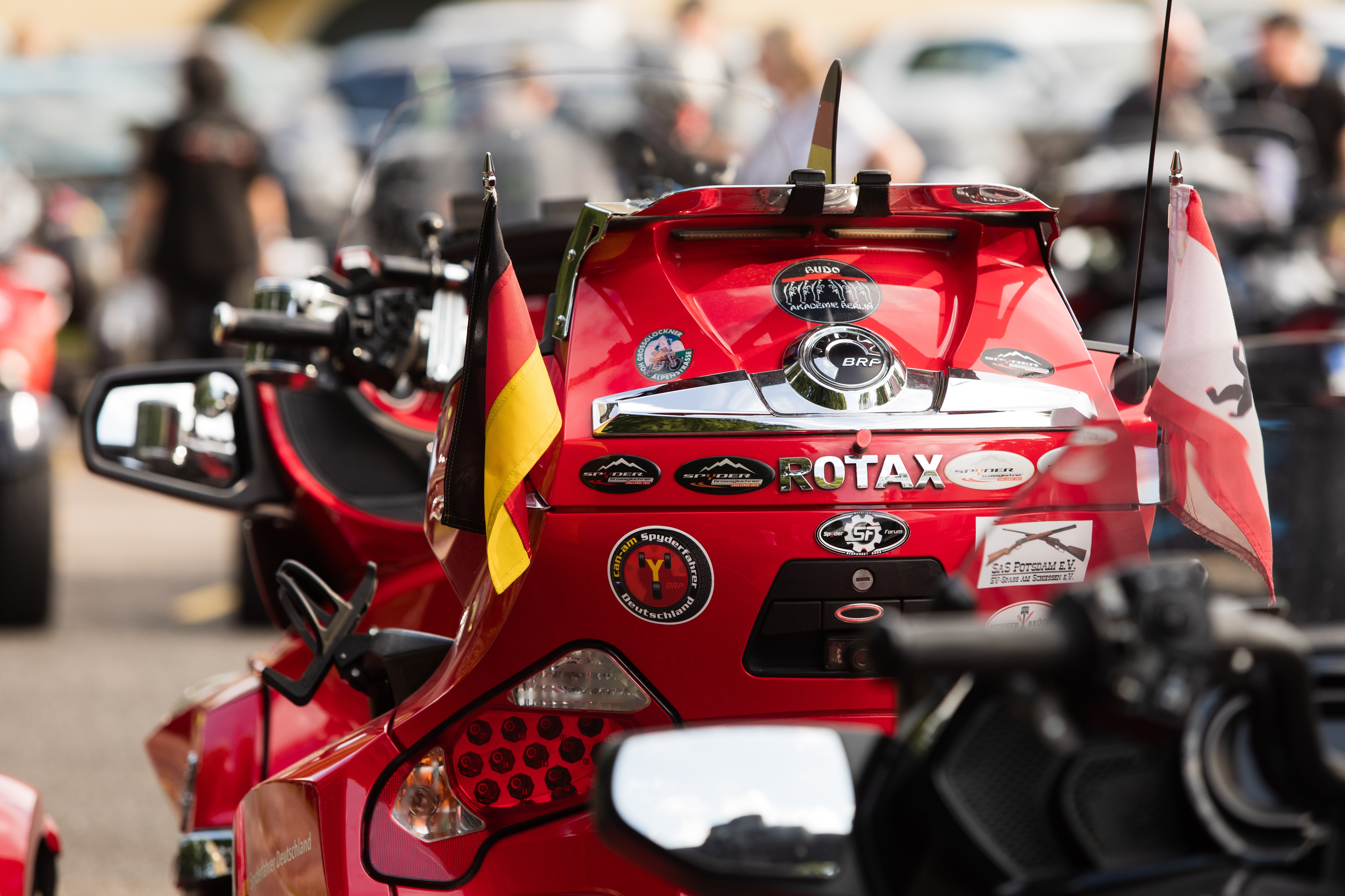 Rear View of a Spyder RT